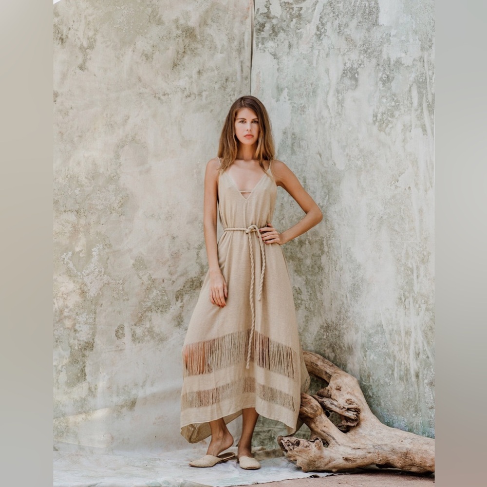 Raw silk beautiful dress
